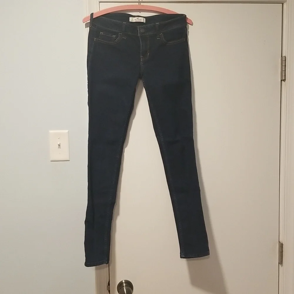 Hollister Dark Wash Jeans - Picture 3 of 13